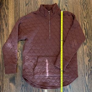 Gap (GapFit) Jacquard Half-Zip Jacket / Sweatshirt
